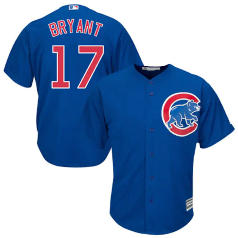 Kris Bryant #17 Chicago Cubs Majestic Limited Cool Base Player Jersey - Royal