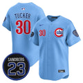 Kyle Tucker #30 Chicago Cubs Ryne Sandberg Tribute Limited Jersey - Blue
