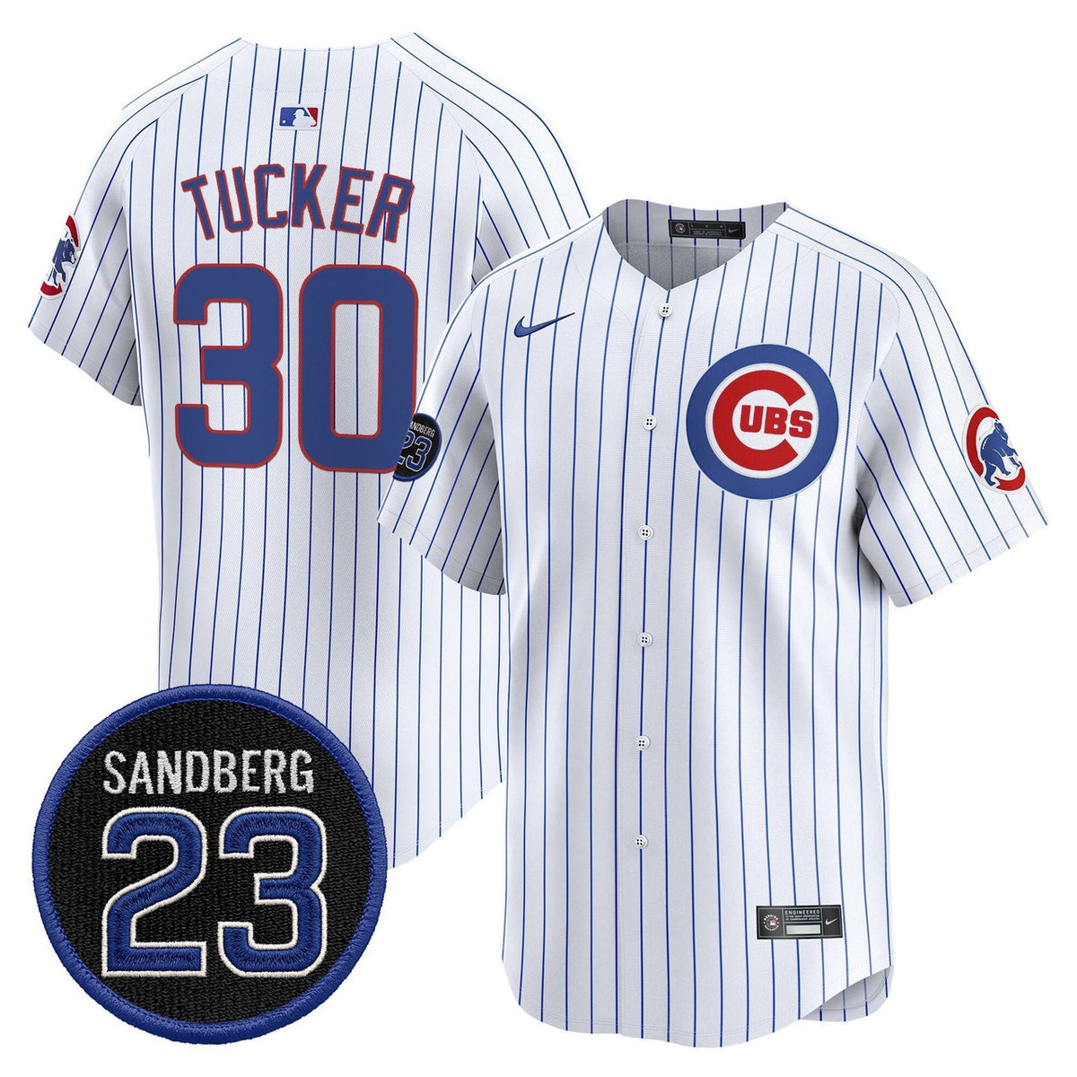 Kyle Tucker #30 Chicago Cubs Ryne Sandberg Tribute Stripes Limited Jersey