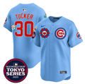 Kyle Tucker #30 Chicago Cubs 2025 Tokyo Series Vapor Premier Limited Stit Jersey