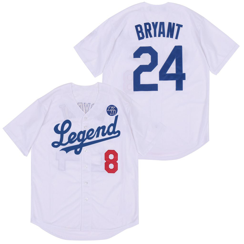 Kobe Bryant #8 Legend 24 Tribute Jersey - White
