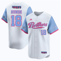 Logan Runde #18 2025 Fiu Baseball Vice U Limited Jersey - White