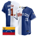 Maikel Garcia #11 Team Venezuela World Baseball Pro Club Split Limited Jersey