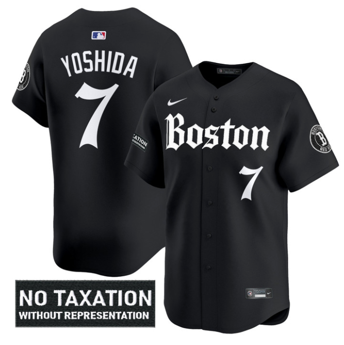 Masataka Yoshida #7 Boston Red Sox Retro Newspaper Edition Vapor Limited Jersey
