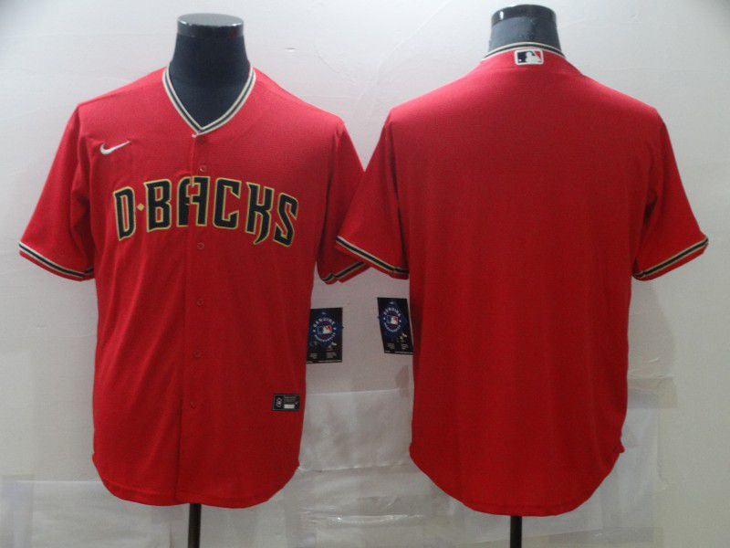 Arizona Diamondback Blank Red Nike Men Game Jerseys Limited Jersey