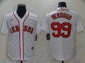 Boston Red Sox #99 Nike Men 2021 Verdugo Limited Jersey - White