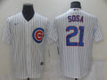 Chicago Cubs #21 Nike Men Sosa Game Jerseys Limited Jersey - White