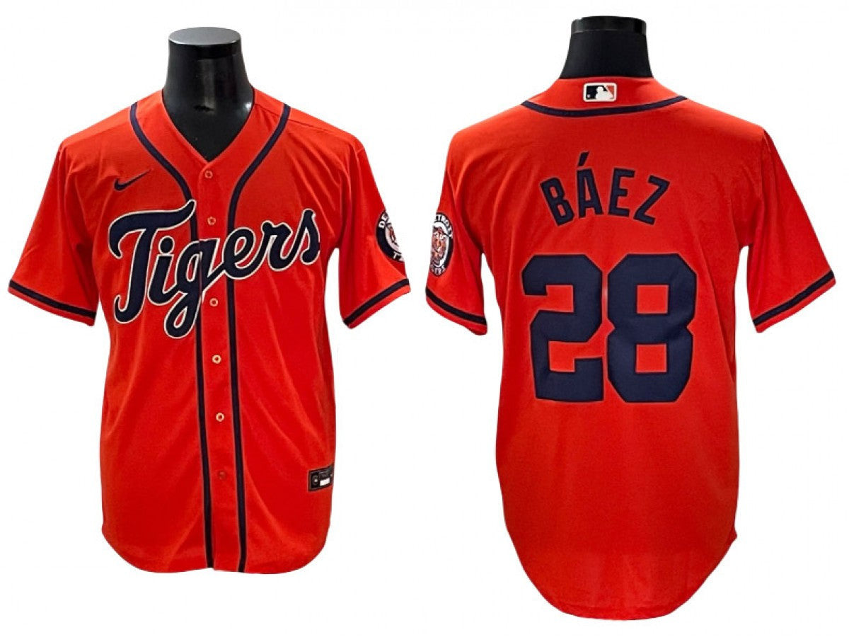 Javier Bez #28 Detroit Tigers Men Limited Jersey - Orange
