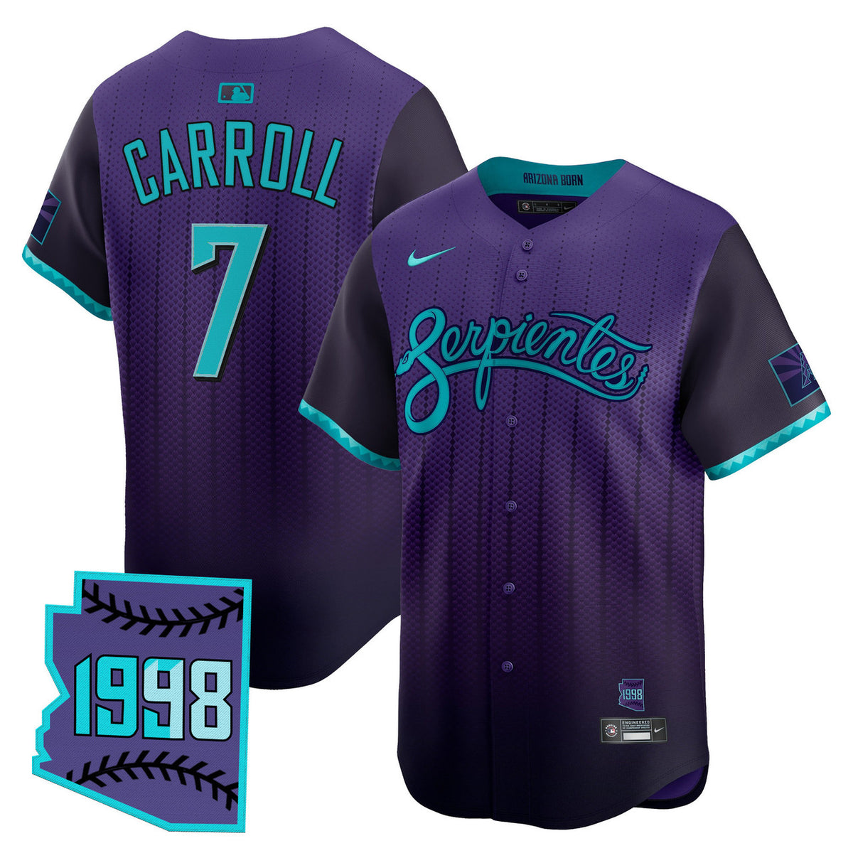 Arizona Diamondbacks Men 2025 City Connect Vapor Premier V2 Limited Jersey