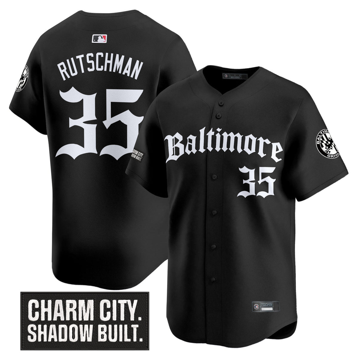 Gothic Harbor Baltimore Orioles Men Edition Vapor Premier Limited Jersey