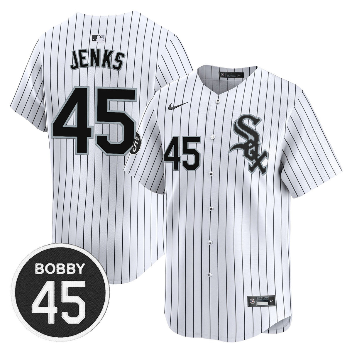 Bobby Jenks V Chicago White Sox Men Apor Premier Limited Jersey