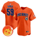 Cincinnati Reds Men X Dragon Ball Vapor Premier Limited Jersey