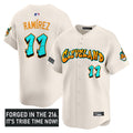 Cleveland Indians Men Graffiti Ink Edition Vapor Premier Limited Jersey