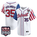 Detroit Tigers Men America250 Edition Vapor Premier Limited Jersey