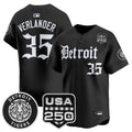 Detroit Tigers Men Gothic Edition Vapor Premier Limited Jersey