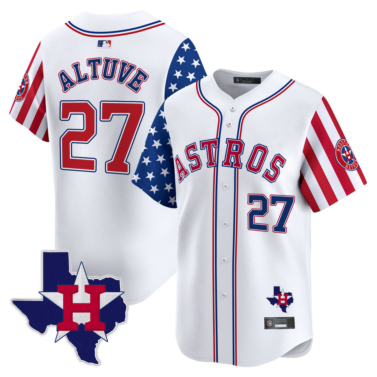 Independence Day V Houston Astros Men 2025 Apor Premier Limited Jersey