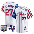 Houston Astros Men America Edition Vapor Premier Limited Jersey
