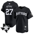 Houston Astros Men Old English Edition Vapor Premier Limited Jersey