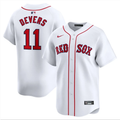 Rafael Devers #11 Boston Red Sox Men'S White Home Limited Player Jersey - Red