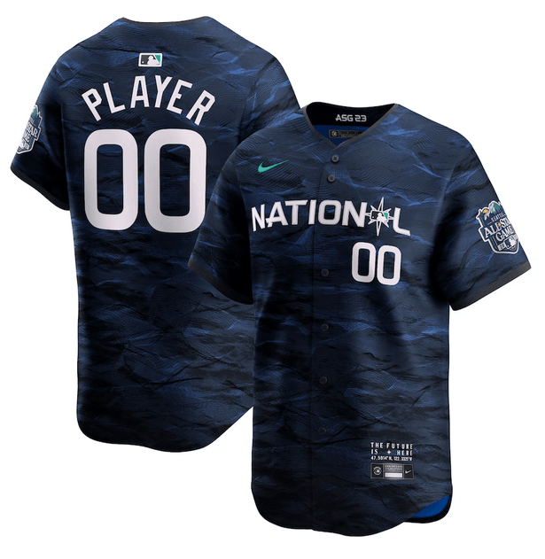 Mens 2023 Active Player Custom Star Limited Cool Base Jersey - Royal
