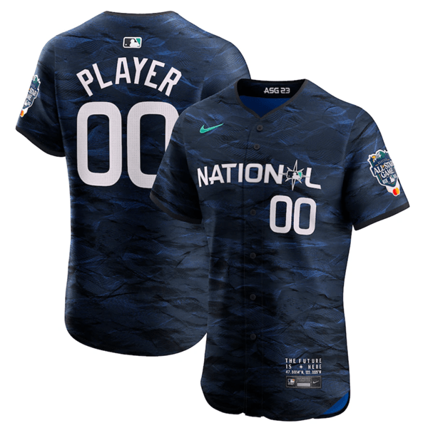 Mens 2023 Active Player Custom Star Limited Flex Base Jersey - Royal