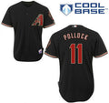 Arizona Diamondbacks #11 Mens A J Pollock Alternate Limited Cool Base Jersey - Black