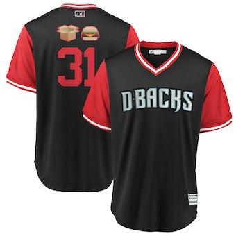 Brad Boxberger #31 Arizona Diamondbacks Majestic Mens 2018 Players Weekend Limited Cool Base Jersey - Black