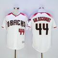 Paul Goldschmidt #44 Arizona Diamondbacks Majestic Mens 2016 Home Brick Flexbase Limited Baseball Jersey - White