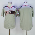 Arizona Diamondbacks Majestic Mens 2016 Blank Road Brick Flexbase Limited Baseball Jersey - Gray