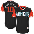 Chris Herrmann Arizona Diamondbacks Majestic Mens 2017 Hermm Worm Players Weekend Authentic Jersey - Black