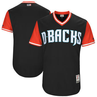 Arizona Diamondbacks Majestic Mens 2017 Players Weekend Authentic Team Jersey - Black