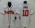 Chipper Jones #10 Atlanta Braves Nike Mens Limited Cool Base Jersey - White