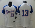 Ronald Acuna Jr #13 Atlanta Braves Nike Mens Limited Throwback Jersey - White