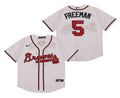 Freddie Freeman #5 Atlanta Braves Nike Mens Limited Cool Base Jersey - White