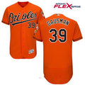 Kevin Gausman #39 Baltimore Orioles Majestic Mens Alternate Limited Flex Base Jersey - Orange
