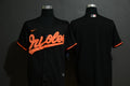 Baltimore Orioles Nike Mens Limited Blank Cool Base Jersey - Black