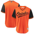 Baltimore Orioles Majestic Mens 2018 Blank Players Weekend Limited Team Jersey - Orange