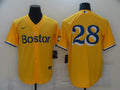 Jd Martinez #28 Boston Red Sox Nike Mens 2021 City Connect Limited Cool Base Jersey - Gold