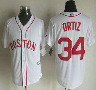 David Ortiz #34 Boston Red Sox Mens 2015 Alternate Limited Cool Base Jersey - White