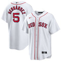 Enrique Hernandez #5 Boston Red Sox Nike Mens Home Limited Player Jerseys Jersey - White