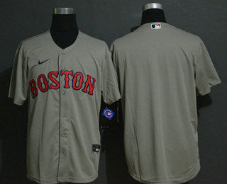 Boston Red Sox Nike Mens Limited Blank Cool Base Jersey - Gray