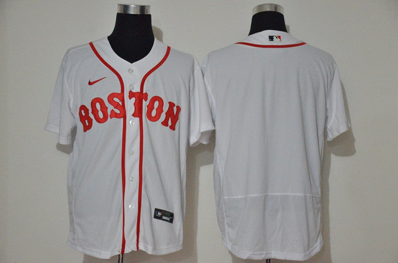 Boston Red Sox Nike Mens Blank Retro Limited Flex Base Jersey - White
