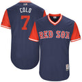 Christian Vazquez Boston Red Sox Majestic Mens 2017 Colo Players Weekend Authentic Jersey - Navy