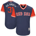 Drew Pomeranz Boston Red Sox Majestic Mens 2017 Big Smooth Players Weekend Authentic Jersey - Navy