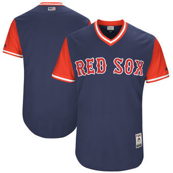Boston Red Sox Majestic Mens 2017 Players Weekend Authentic Team Jersey - Navy