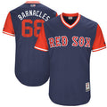 Matt Barnes #32 Boston Red Sox Majestic Mens 2017 Barnacles Players Weekend Authentic Jersey - Navy