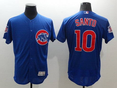Ron Santo #10 Chicago Cubs Majestic Mens 2016 Retired Flexbase Limited Baseball Jersey - Blue