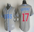 Kris Bryant #17 Chicago Cubs Mens 2015 Alternate Limited Cool Base Jersey - Gray