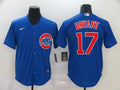 Kris Bryant #17 Chicago Cubs Nike Mens Limited Cool Base Jersey - Blue