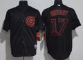 Kris Bryant #17 Chicago Cubs Majestic Mens Lights Out Fashion Limited Cool Base Jersey - Black